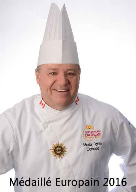 Mario Fortin médaillé élite boulangerie internationale